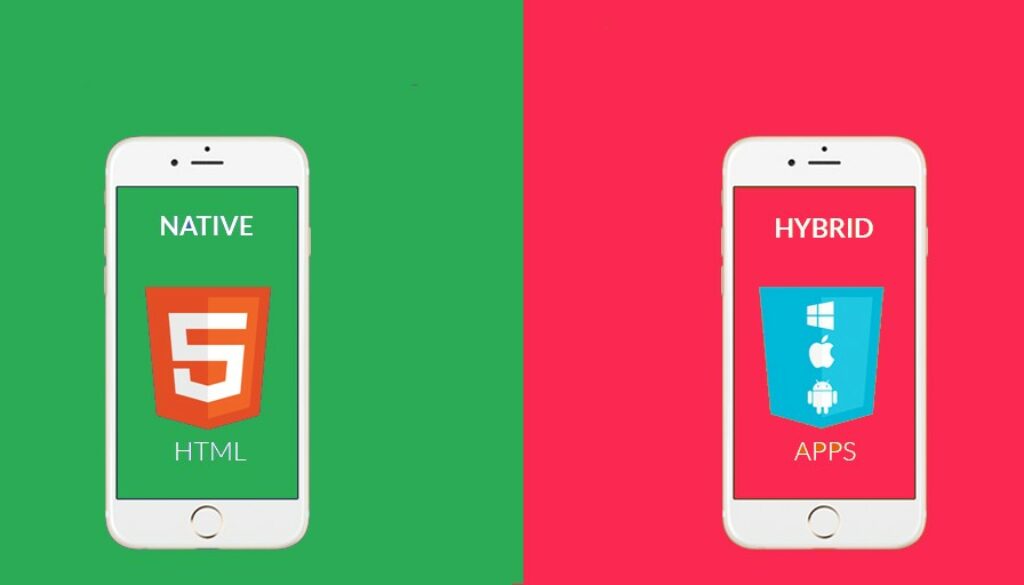 Read more about the article Difference Between Hybrid And React Native App Development